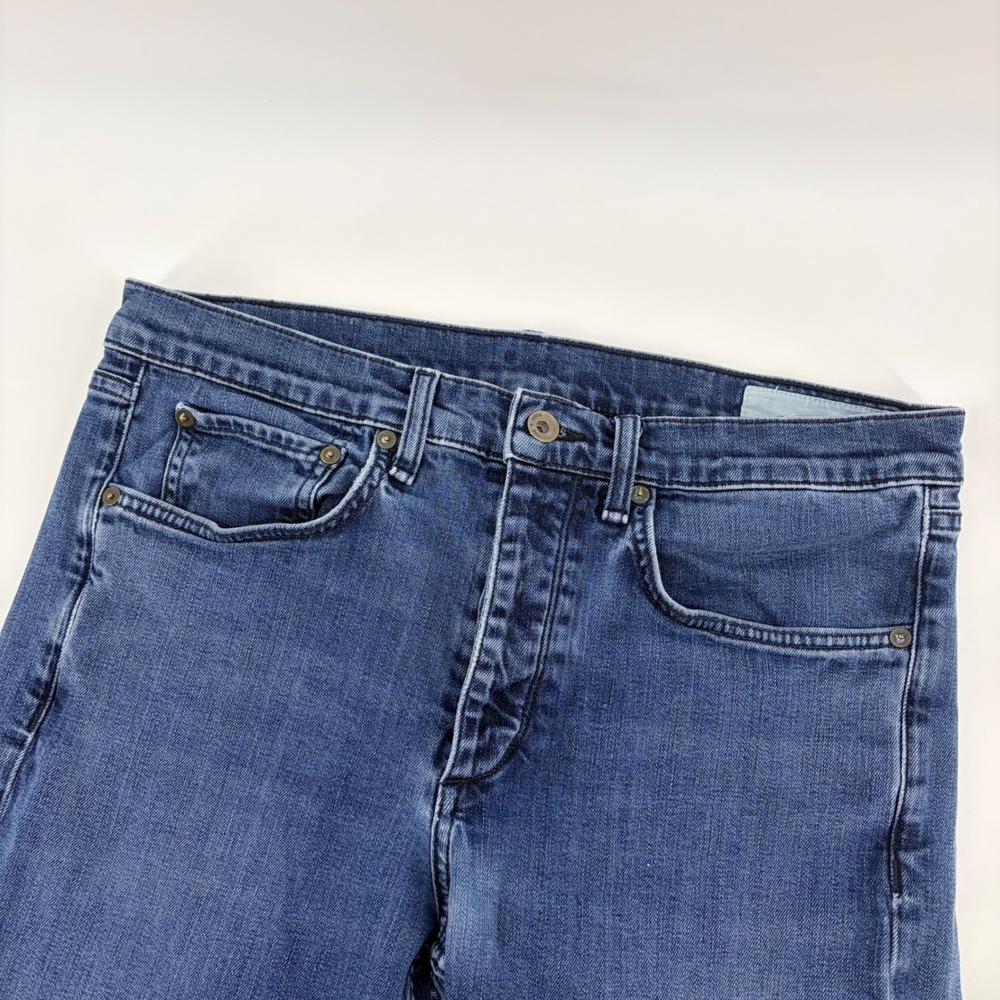 rag & bone Men's Slim Jeans in Medium Blue